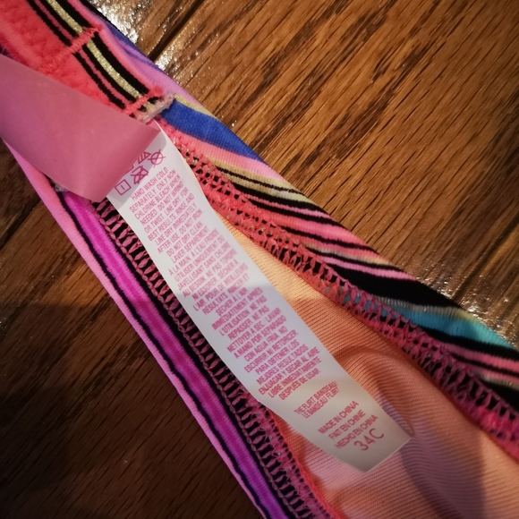 Victoria Secret Flirt Bandeau Bikini Bra Top 34C - Picture 3 of 3